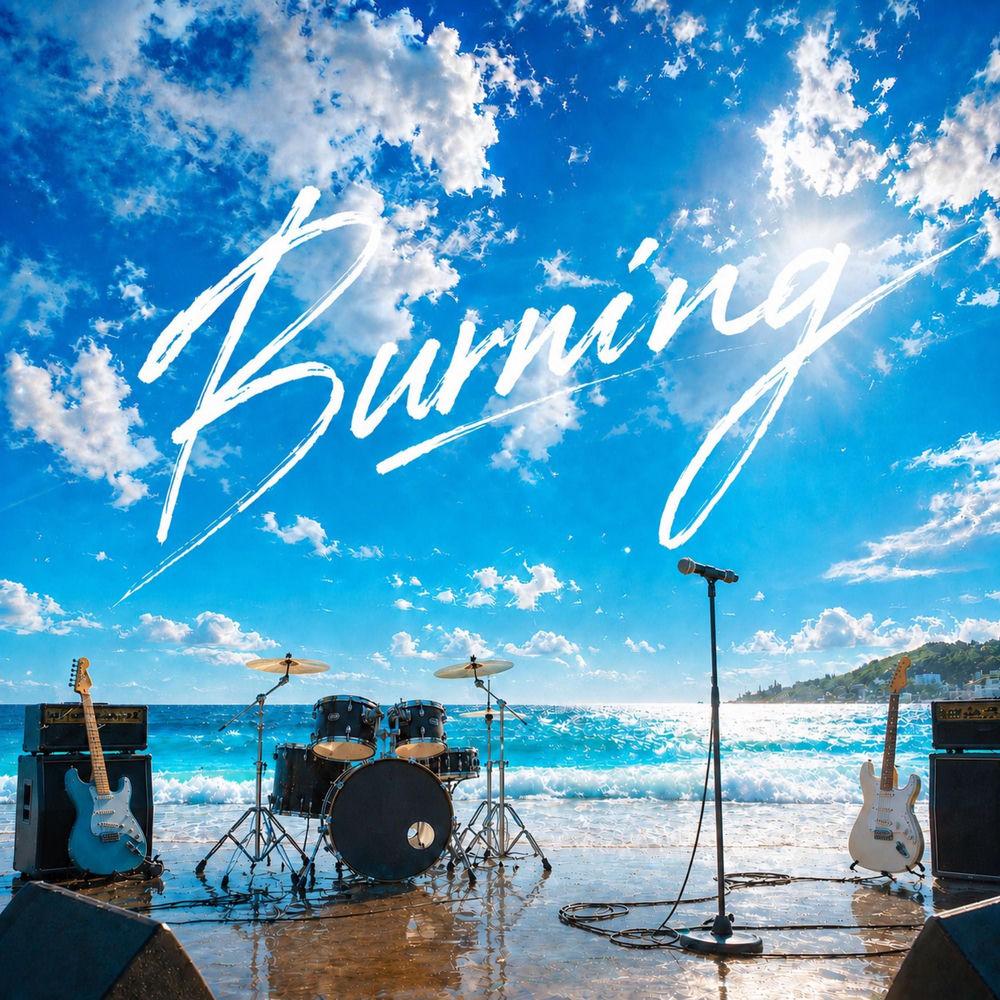 Jo Benn - Burning cover art on Wallkpop