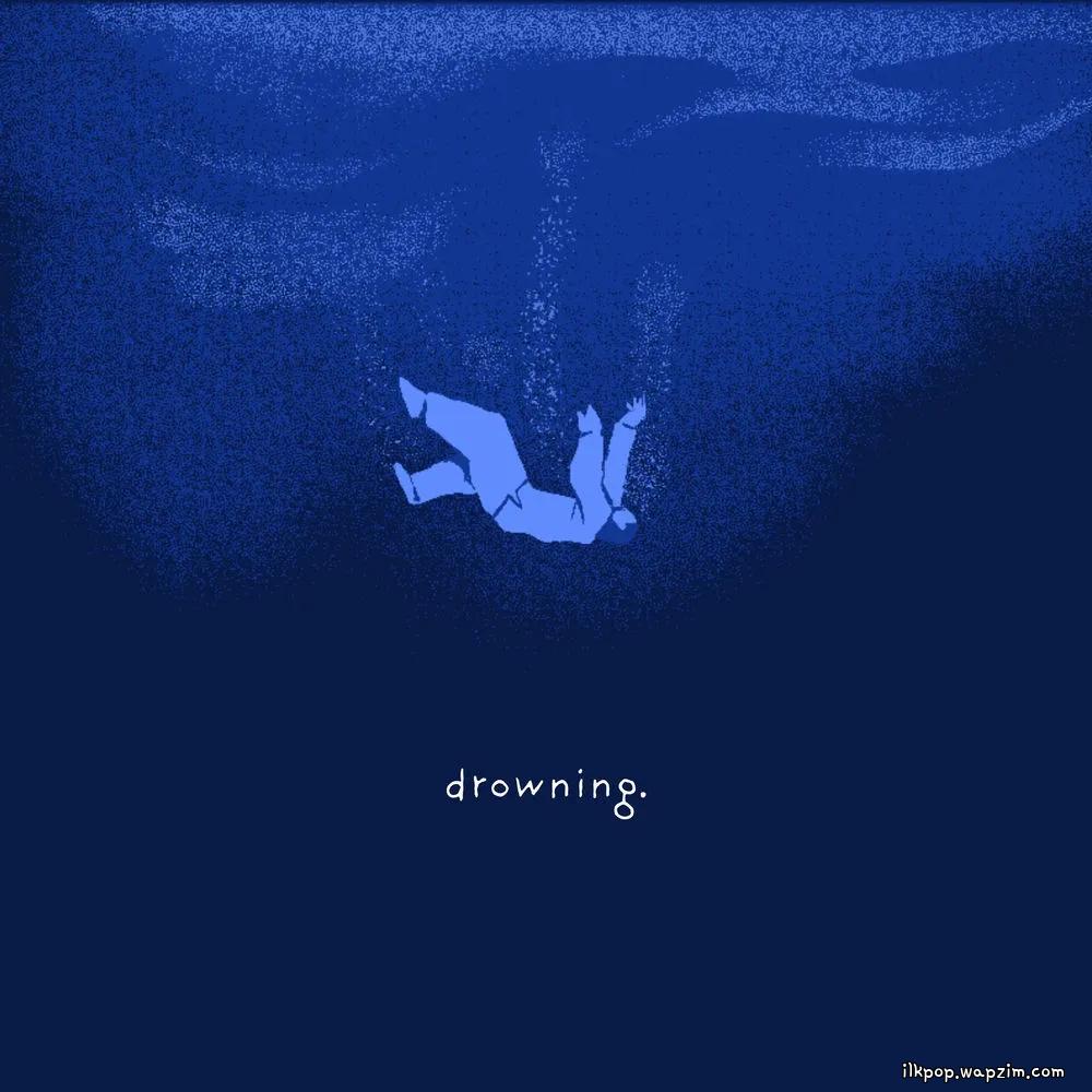 Juvenil - Drowning. (Feat. Yung chens) cover art on Wallkpop
