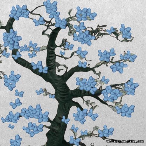 JVKE & LE SSERAFIM & TXT - butterflies (feat. TAEHYUN of TOMORROW X TOGETHER & Kim Chaewon of LE SSERAFIM) cover art on Wallkpop