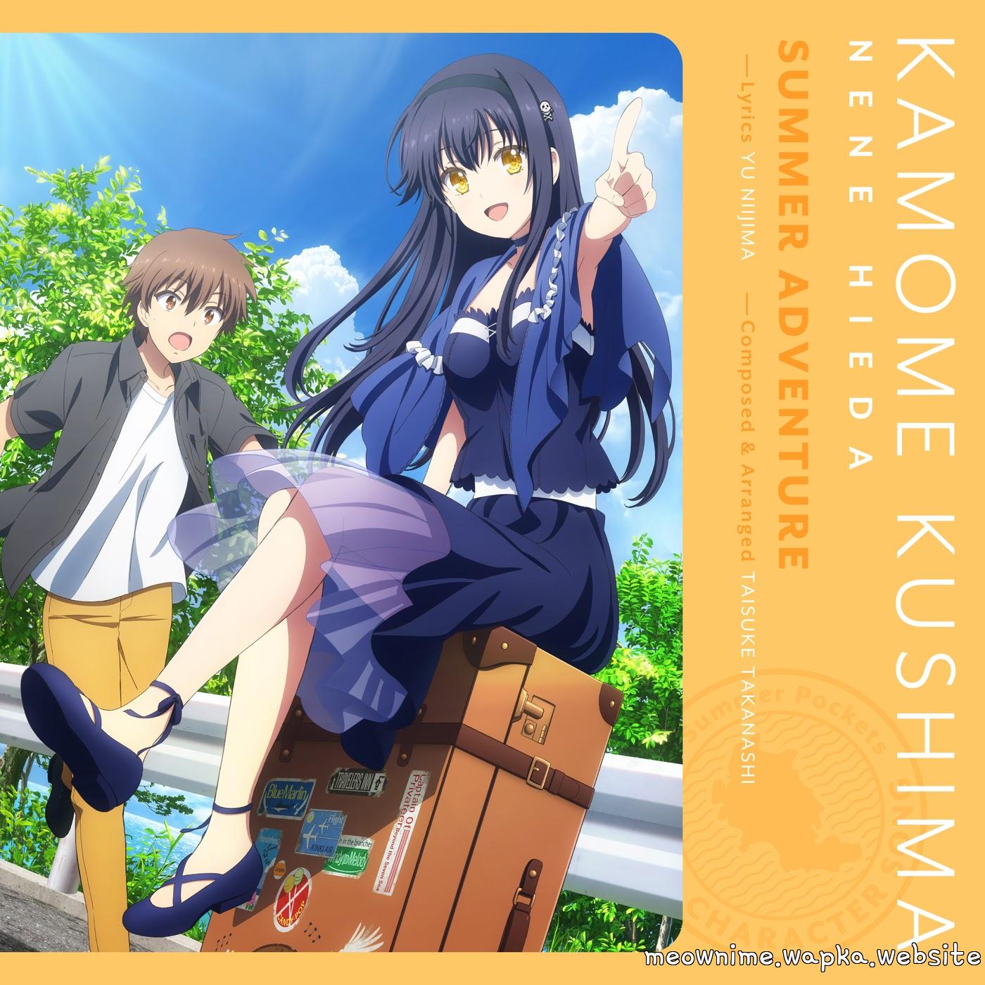 Kamome Kushima (CV: Nene Hieda) - SUMMER ADVENTURE [Theme Song Summer Pockets] cover art on Wallkpop