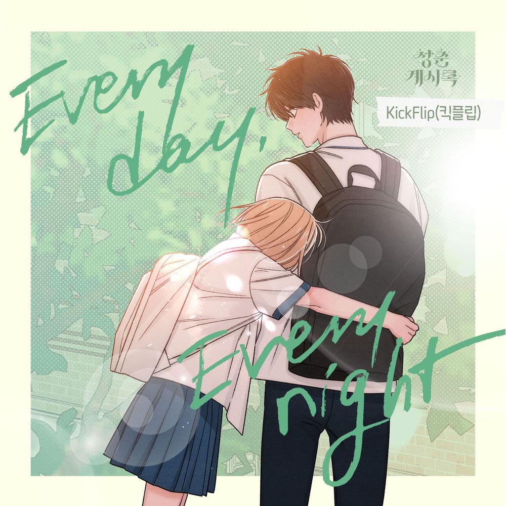 KickFlip - Everyday, Everynight cover art on Wallkpop