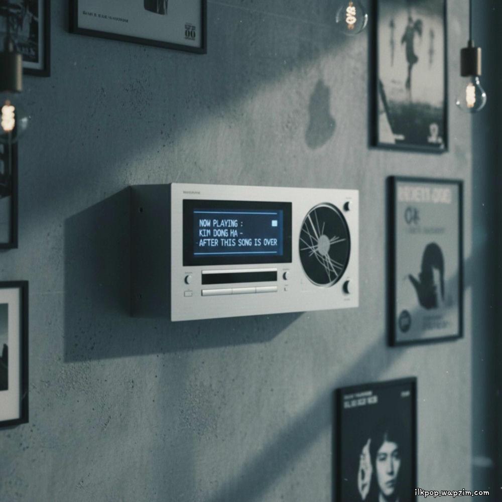 Kim Dongha - 이 노래가 끝나면 (After this song is over) cover art on Wallkpop