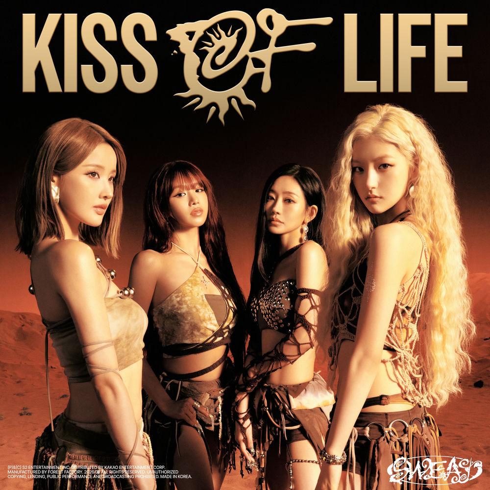 SWEAT album cover by KISS OF LIFE on Wallkpop