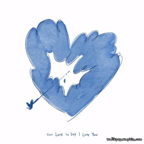 KIXO - 사랑한다고 하긴 너무 늦었나봐요 (Too Late to Say I Love You) (Feat. Cho Won Sang (LUCY)) cover art on Wallkpop