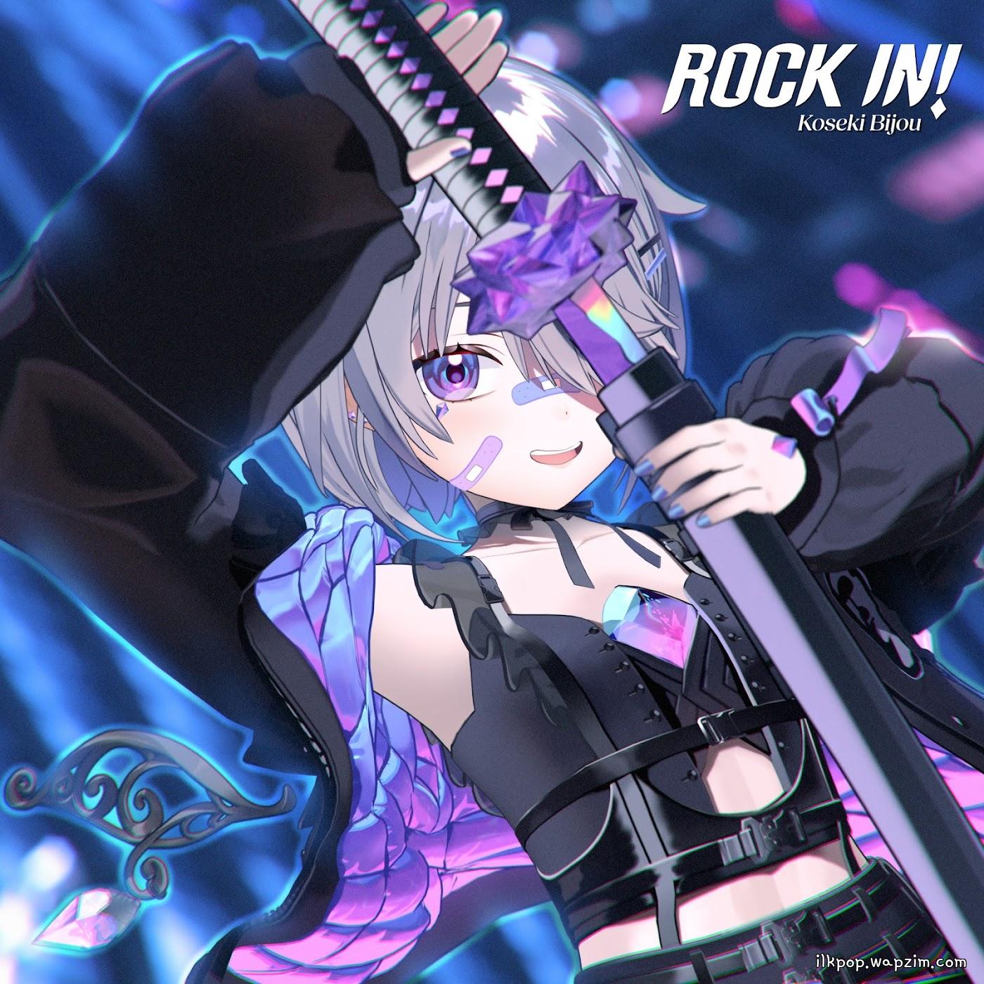 Koseki Bijou - ROCK IN! [Theme Song hololive IDOL PROJECT] cover art on Wallkpop