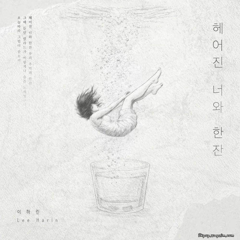 Lee Harin - 헤어진 너와 한잔 cover art on Wallkpop
