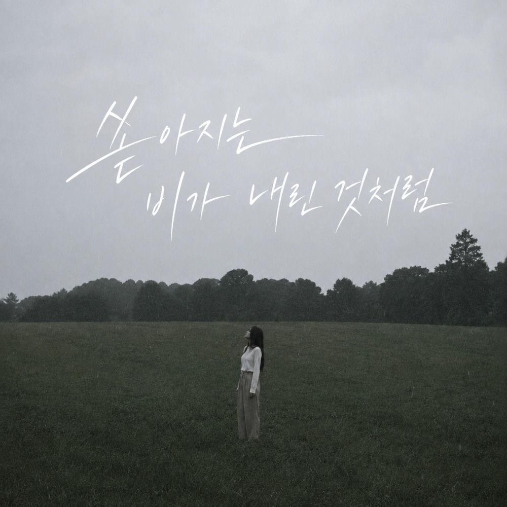 Lee - 쏟아지는 비가 내린 것처럼 (Raindrops) cover art on Wallkpop