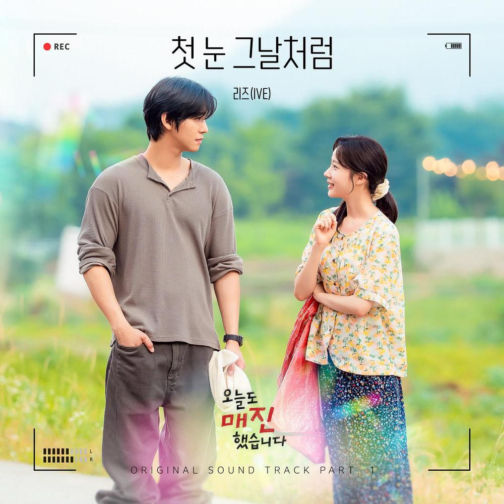 LIZ (IVE) - 첫 눈 그날처럼 (First Snow, That Day) cover art on Wallkpop