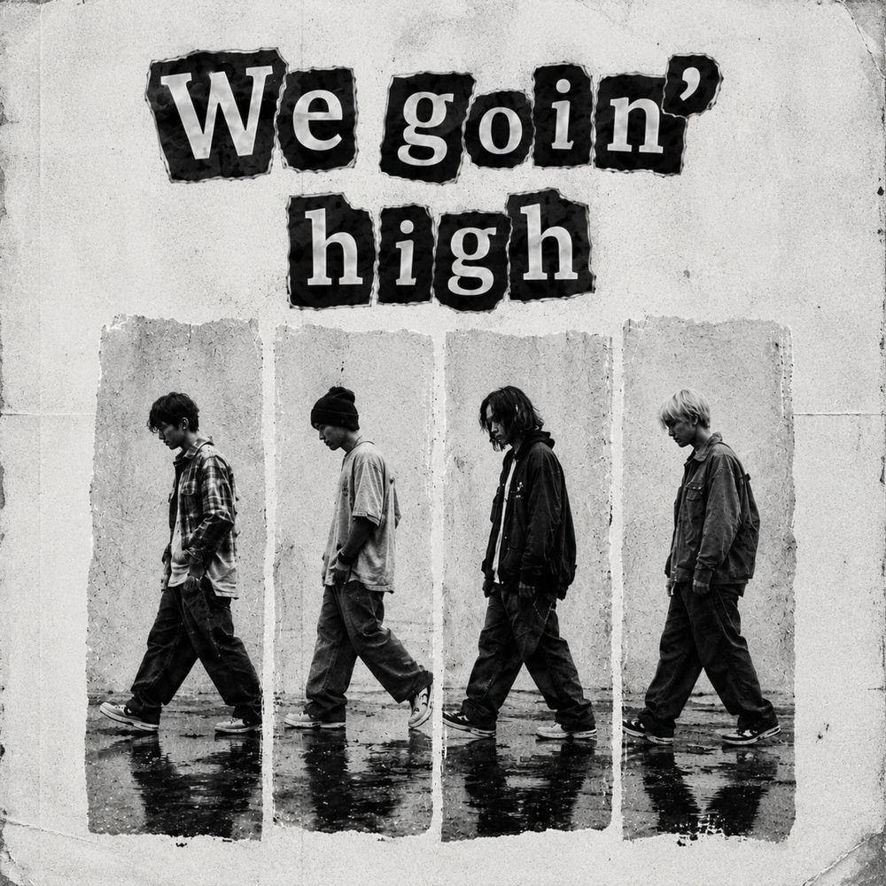 LOW TIDE CLUB - We goin’ high cover art on Wallkpop