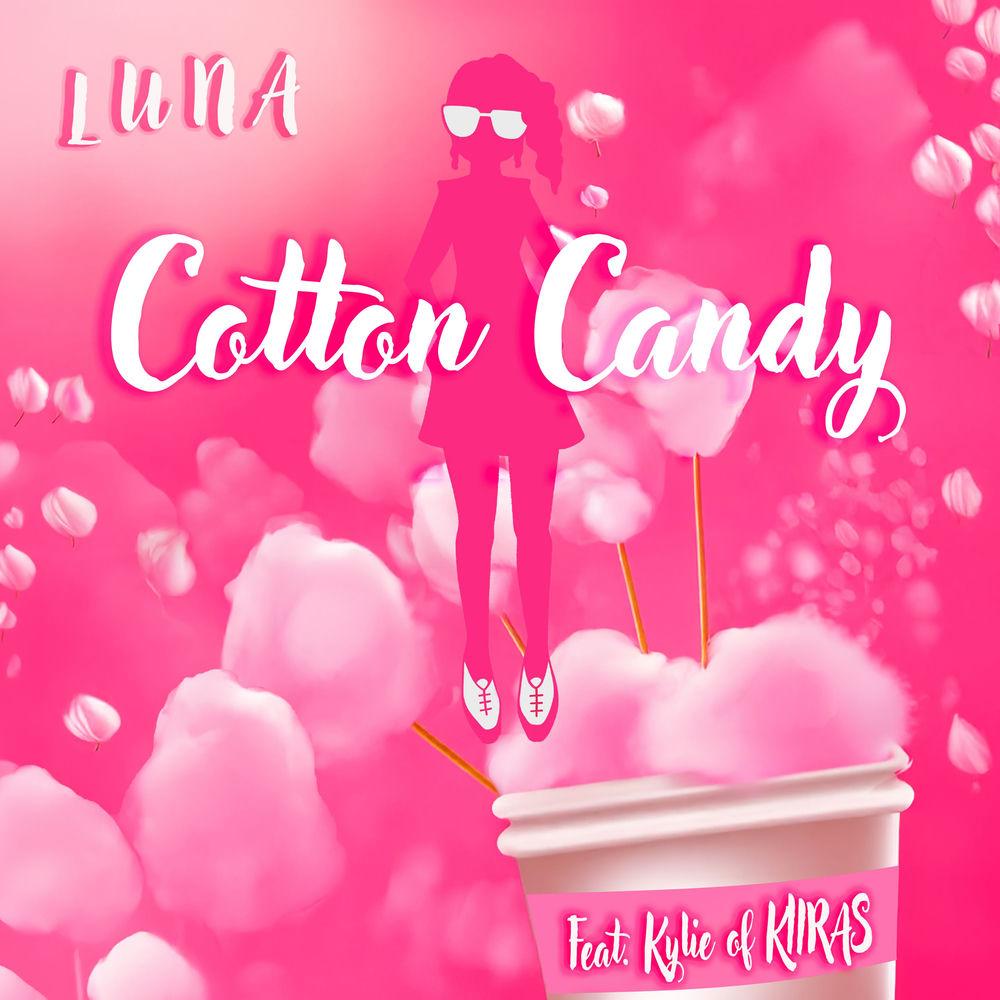 LUNA - 솜사탕 (Cotton Candy) (Feat. Kylie of KIIRAS) cover art on Wallkpop
