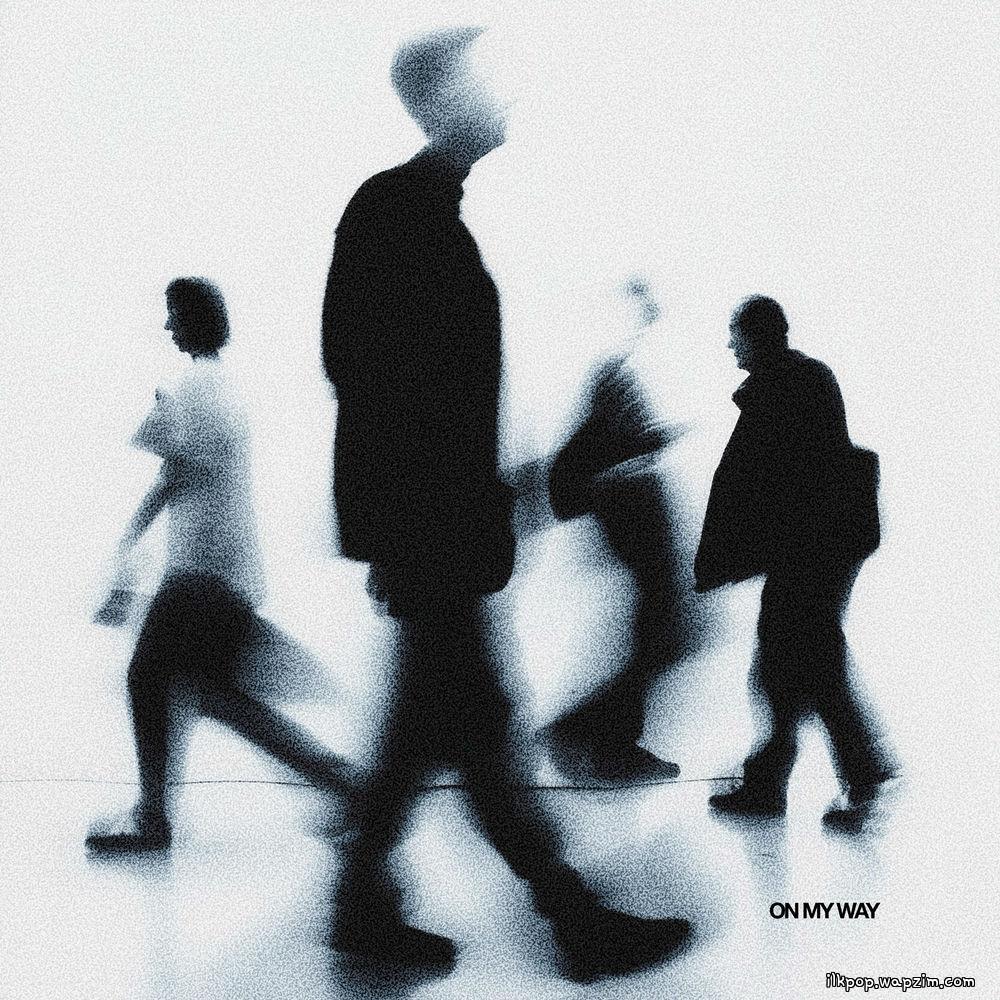 M1NU - On my way (Feat. Finn, Junghyun Lee Modern post) cover art on Wallkpop