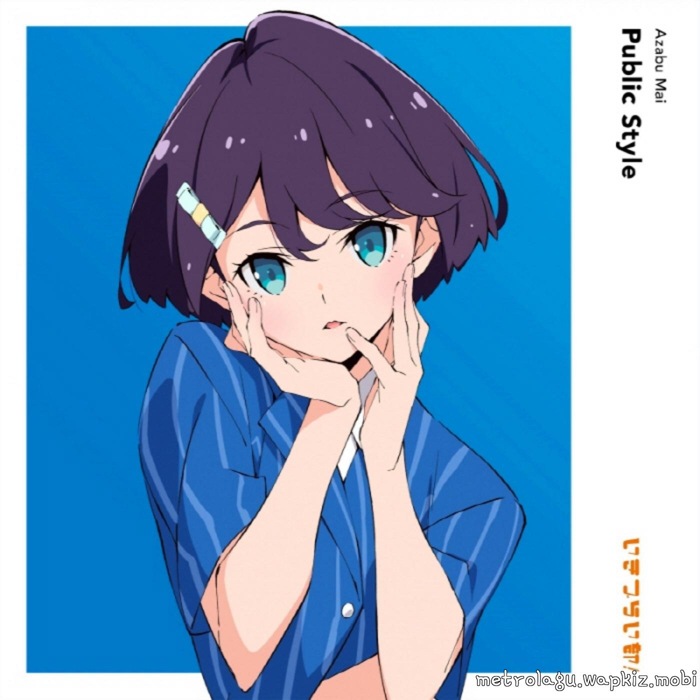 Mai Azabu (CV: Endo Rina) - Public Style [Theme Song Ikizu Live! LOVE LIVE! BLUEBIRD] cover art on Wallkpop