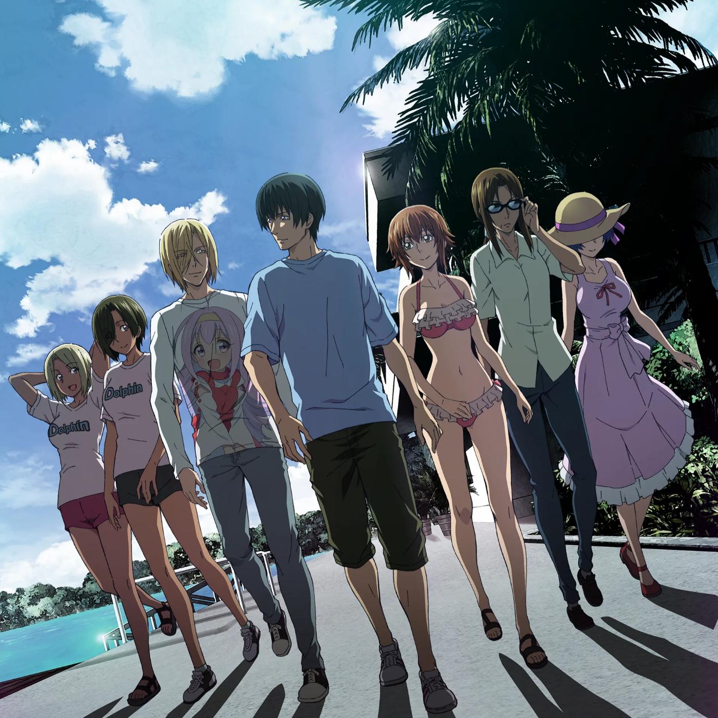 MAMESHiBA NO TAiGUN - Hadaka no Mermaid [Ending Grand Blue 3rd Season] cover art on Wallkpop