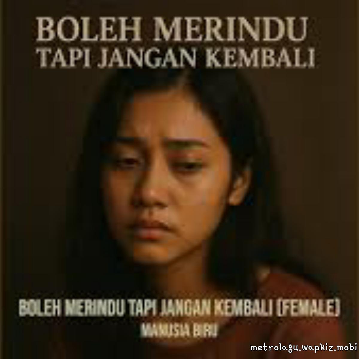 Manusia Biru - Boleh Merindu Tapi Jangan Kembali cover art on Wallkpop