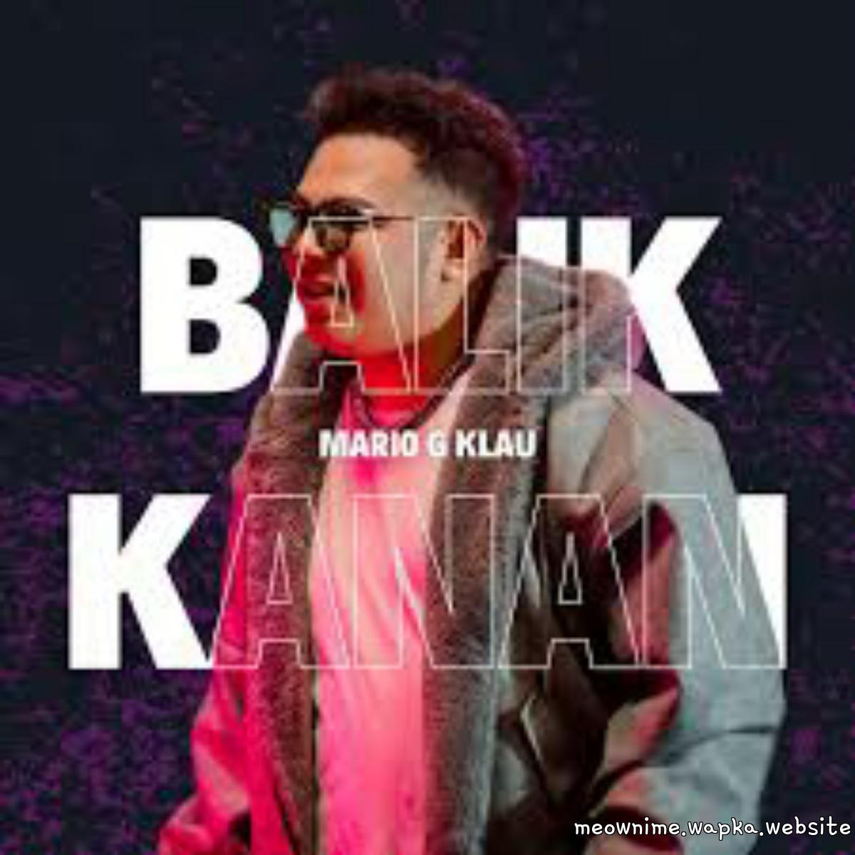 Mario G Klau - Balik Kanan cover art on Wallkpop