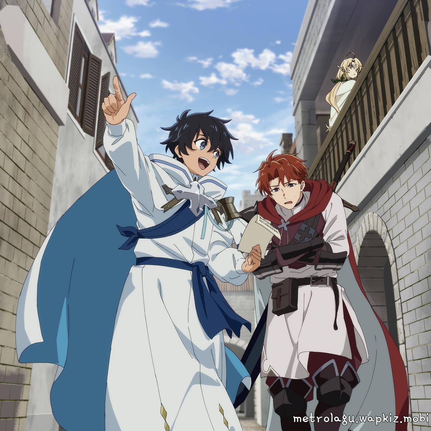 Meiyo Densetsu - Blue Motion [Opening Mizu Zokusei no Mahoutsukai] cover art on Wallkpop