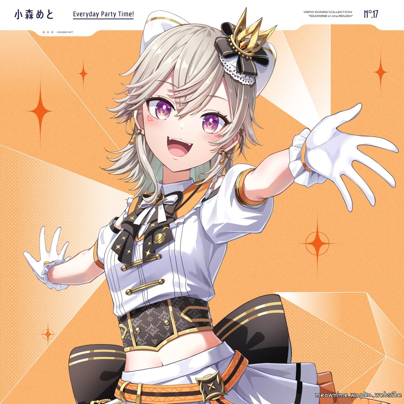 Met Komori - Everyday Party Time! [Theme Song VSPO!] cover art on Wallkpop