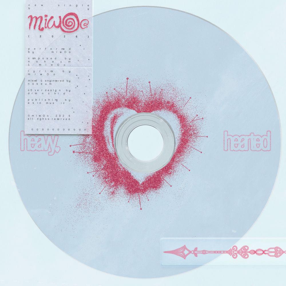 miwOo - heavy hearted cover art on Wallkpop