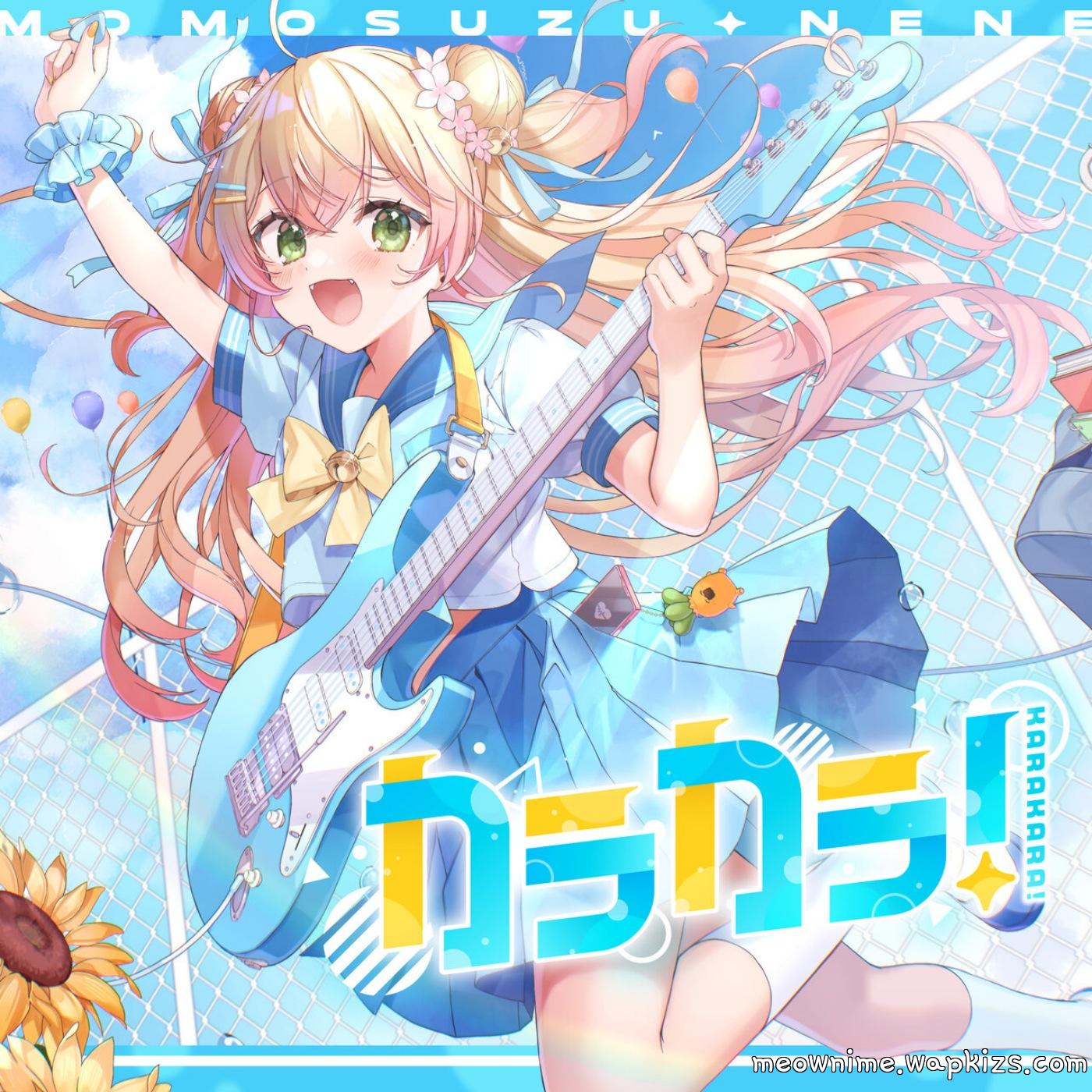 Momosuzu Nene - KARAKARA! [Theme Song hololive IDOL PROJECT] cover art on Wallkpop