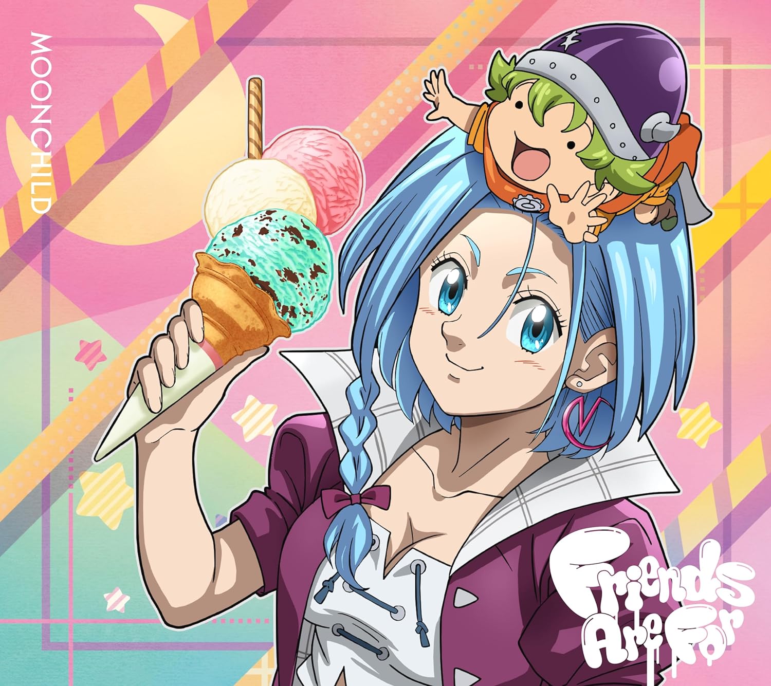 MOONCHILD - Friends Are For [Ending Nanatsu no Taizai Mokushiroku no Yonkishi] cover art on Wallkpop
