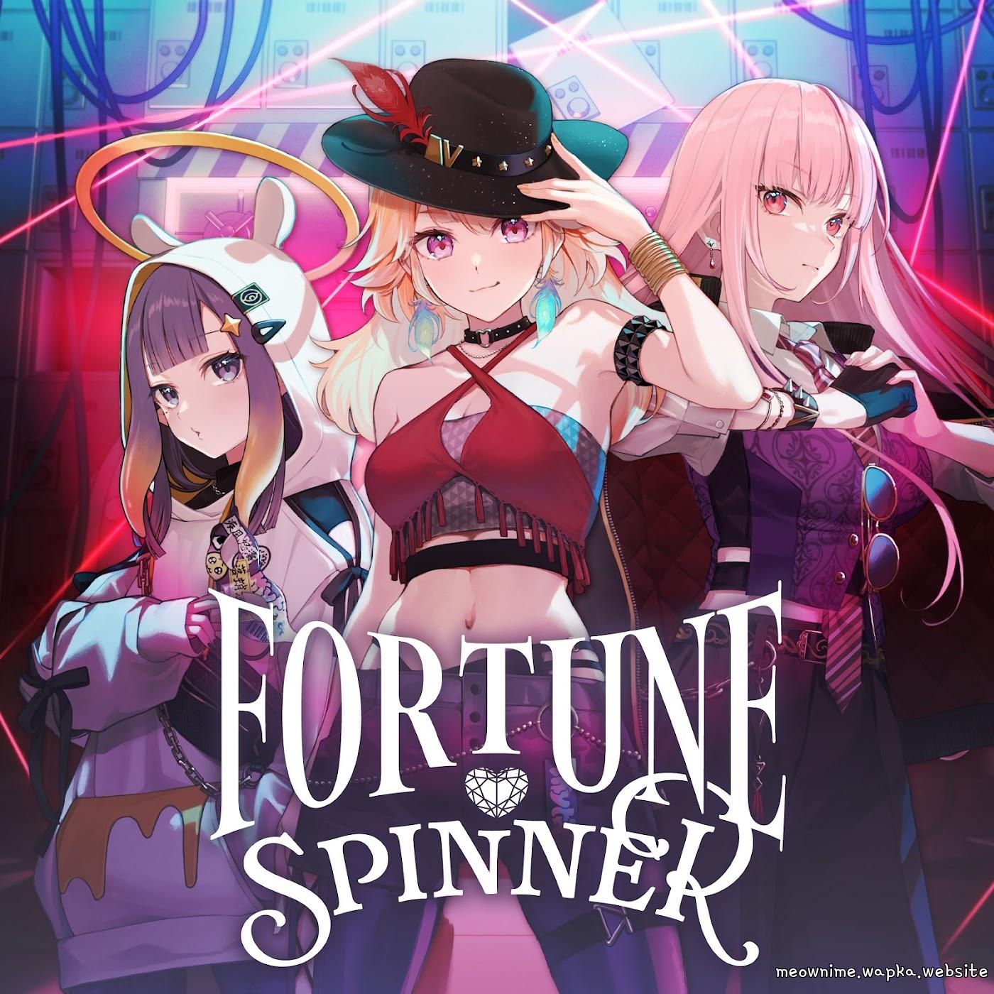 Mori Calliope, Takanashi Kiara & Ninomae Ina'nis - Fortune Spinner [Theme Song hololive IDOL PROJECT] cover art on Wallkpop