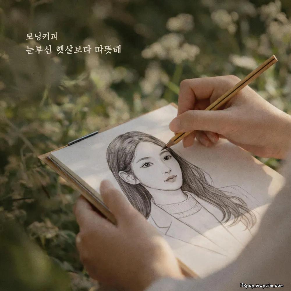 Morning Coffee - 눈부신 햇살보다 따뜻해 (Warmer Than Sunshine) cover art on Wallkpop