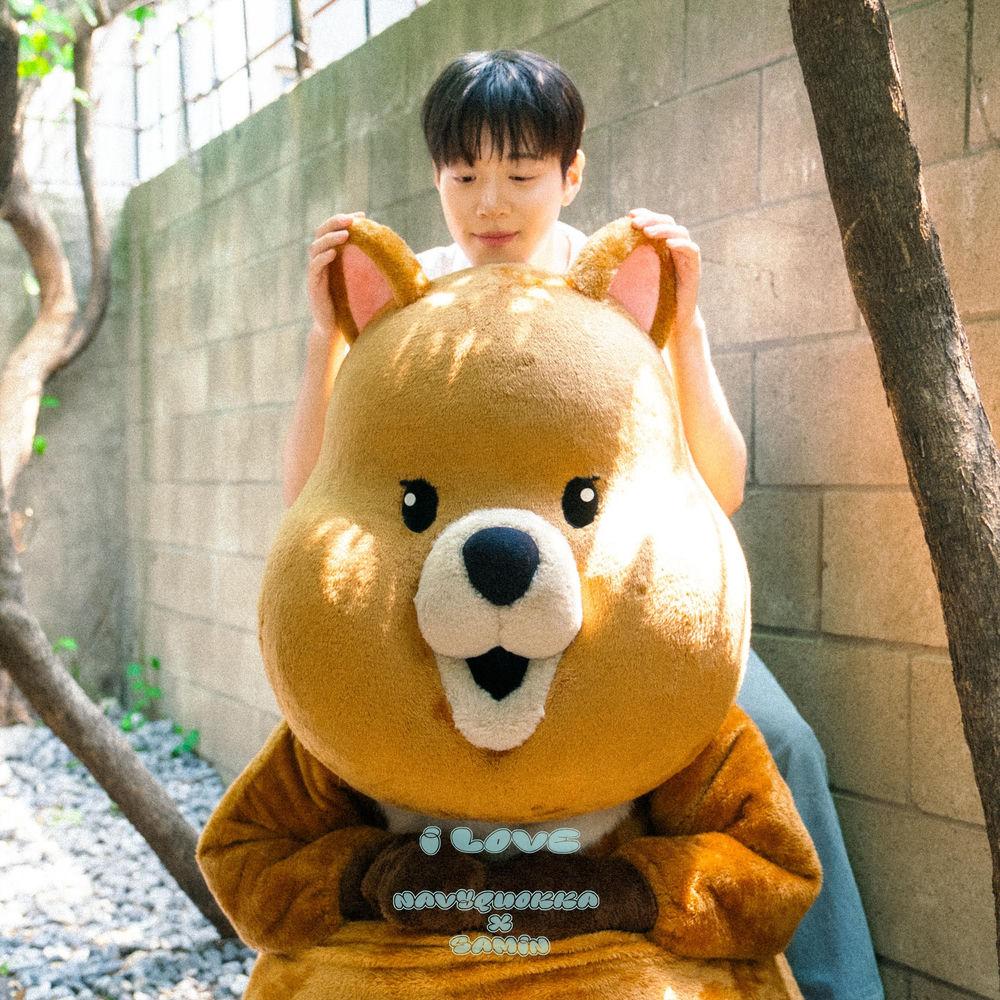 NavyQuokka & SAMIN - I LOVE cover art on Wallkpop