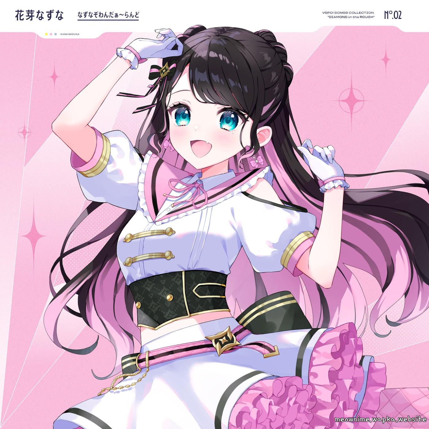 Nazuna Kaga - Nazu's Puzzle Wonderland [Theme Song VSPO!] cover art on Wallkpop