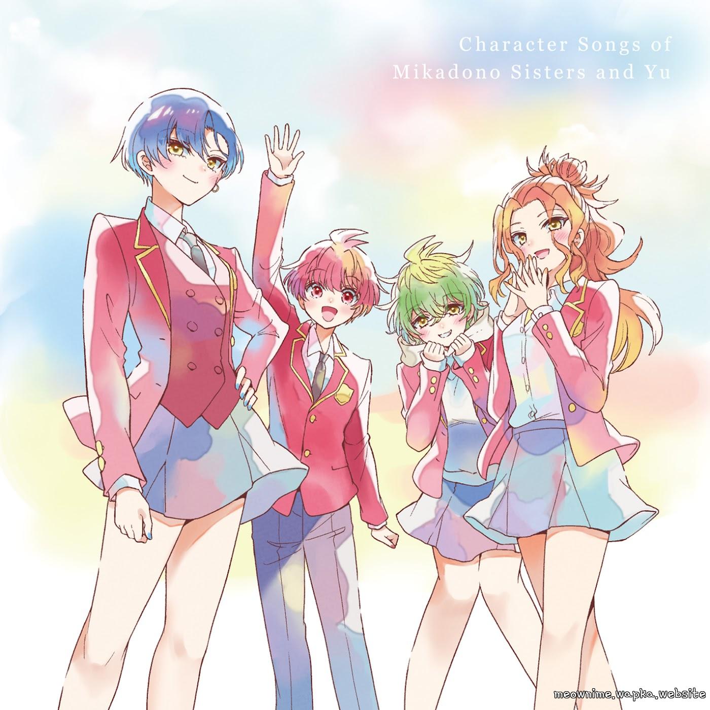 Niko Mikadono (CV: Aoi Koga) - One Road [Ending EP3,7-8 Mikadono Sanshimai wa Angai, Choroi.] cover art on Wallkpop