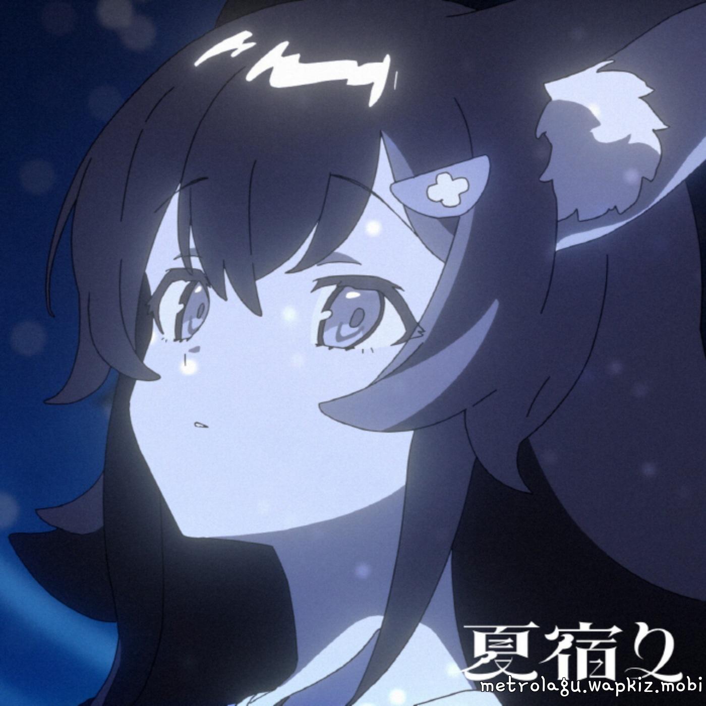 Ookami Mio - Natsu Yadori [Theme Song hololive IDOL PROJECT] cover art on Wallkpop