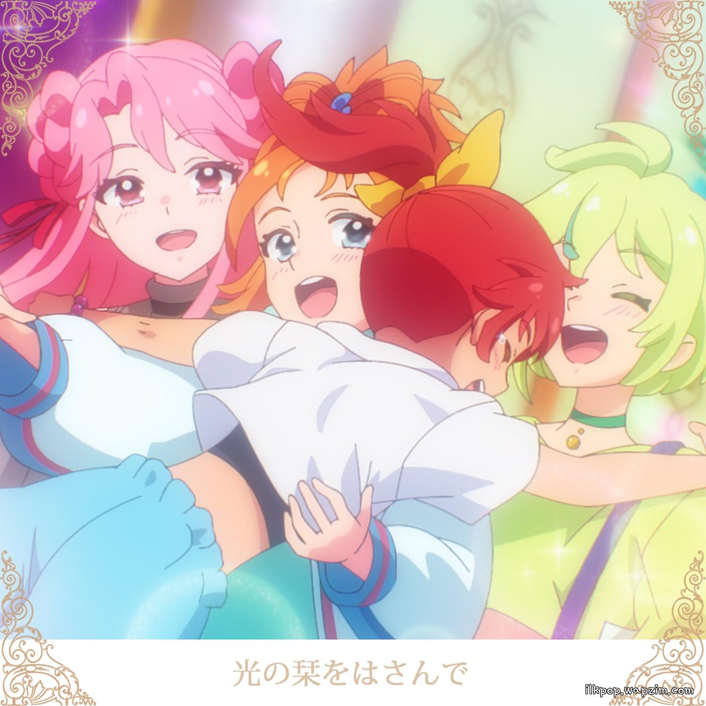 ORCHERIA, Natsu Hinomoto (CV: Hikari Aimura) - Hikari no Shiori wo Hasande [Insert Song EP32 Princession Orchestra] cover art on Wallkpop