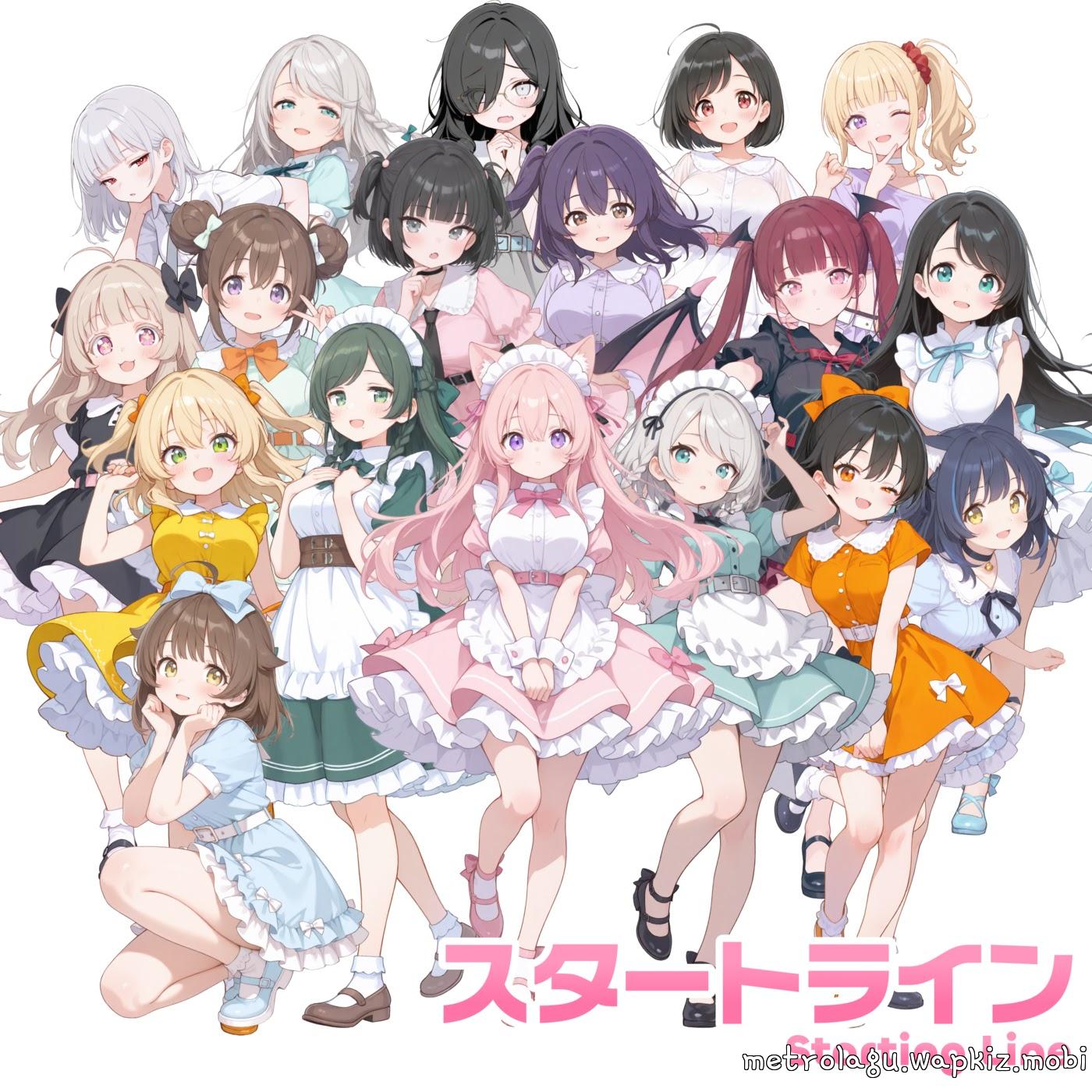 Oz Chat Girls - Starting Line cover art on Wallkpop