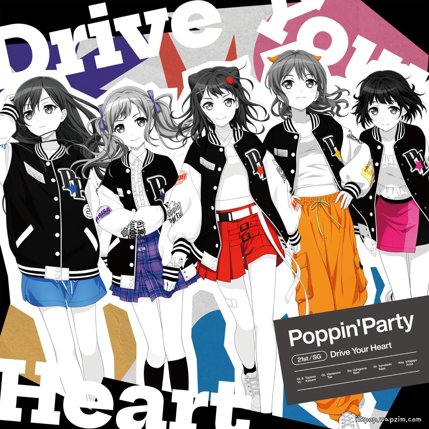 Poppin'Party - Totteoki Answer [Theme Song BanG Dream!] cover art on Wallkpop