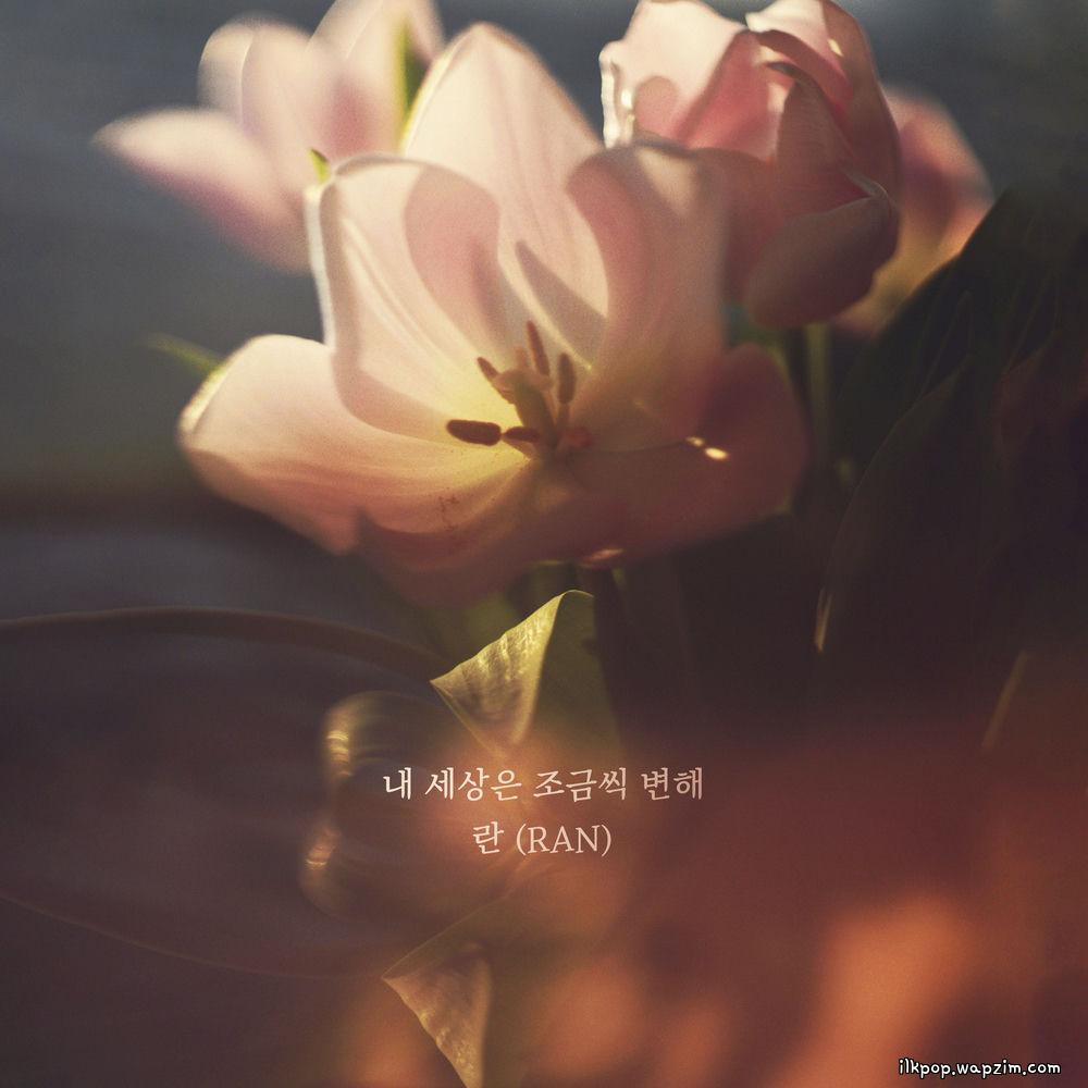 Ran - 내 세상은 조금씩 변해 (My world is slowly changing) cover art on Wallkpop