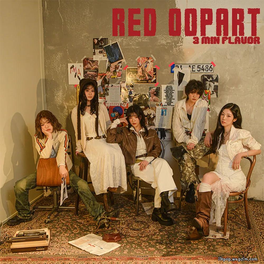 RED OOPART - pillar cover art on Wallkpop