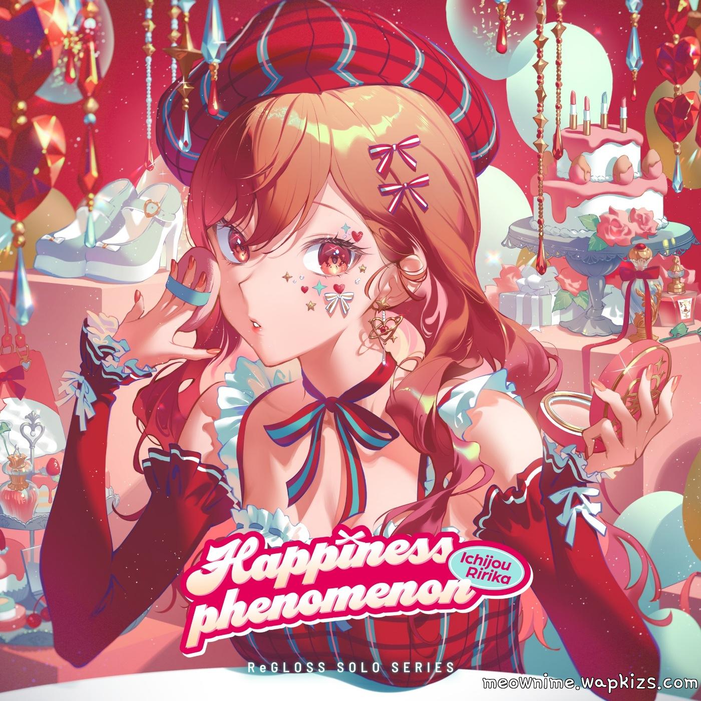 ReGLOSS - Happiness phenomenon (Ichijou Ririka SOLO) [Theme Song hololive IDOL PROJECT] cover art on Wallkpop