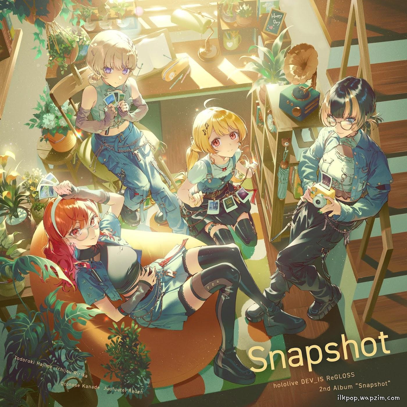 ReGLOSS - XOVERLINE [Theme Song hololive IDOL PROJECT] cover art on Wallkpop