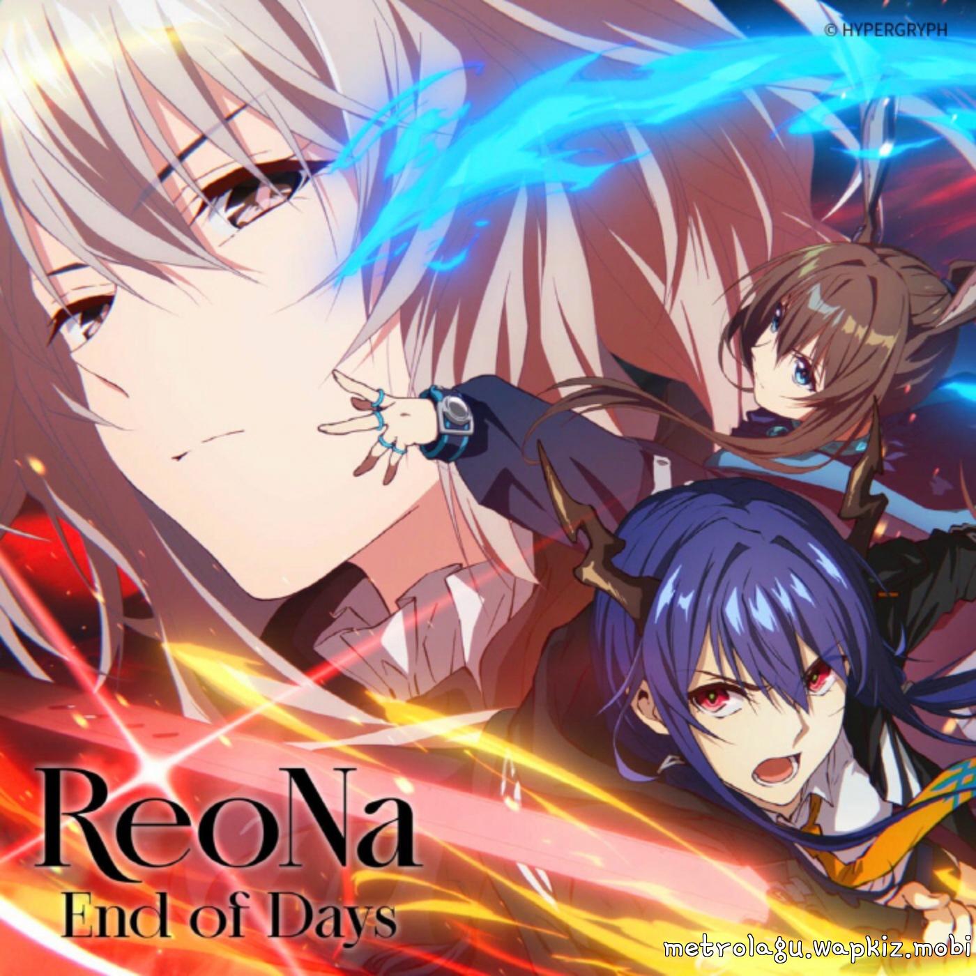 ReoNa - End of Days [Opening Arknights: Rise from Ember] cover art on Wallkpop