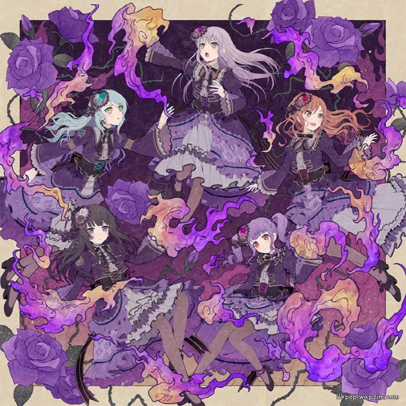 Roselia - Steadfast Spirits [Theme Song BanG Dream!] cover art on Wallkpop