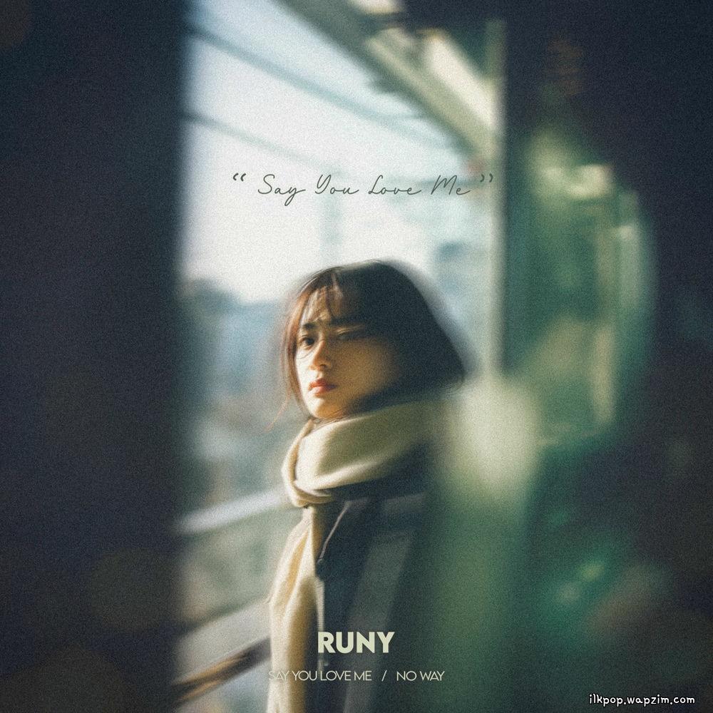 RUNY - Say You Love Me cover art on Wallkpop