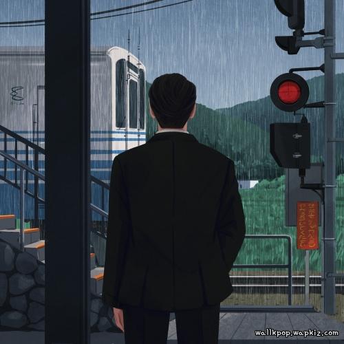 Sad Diminish - 고단한 삶에 (Feat. NASON) cover art on Wallkpop