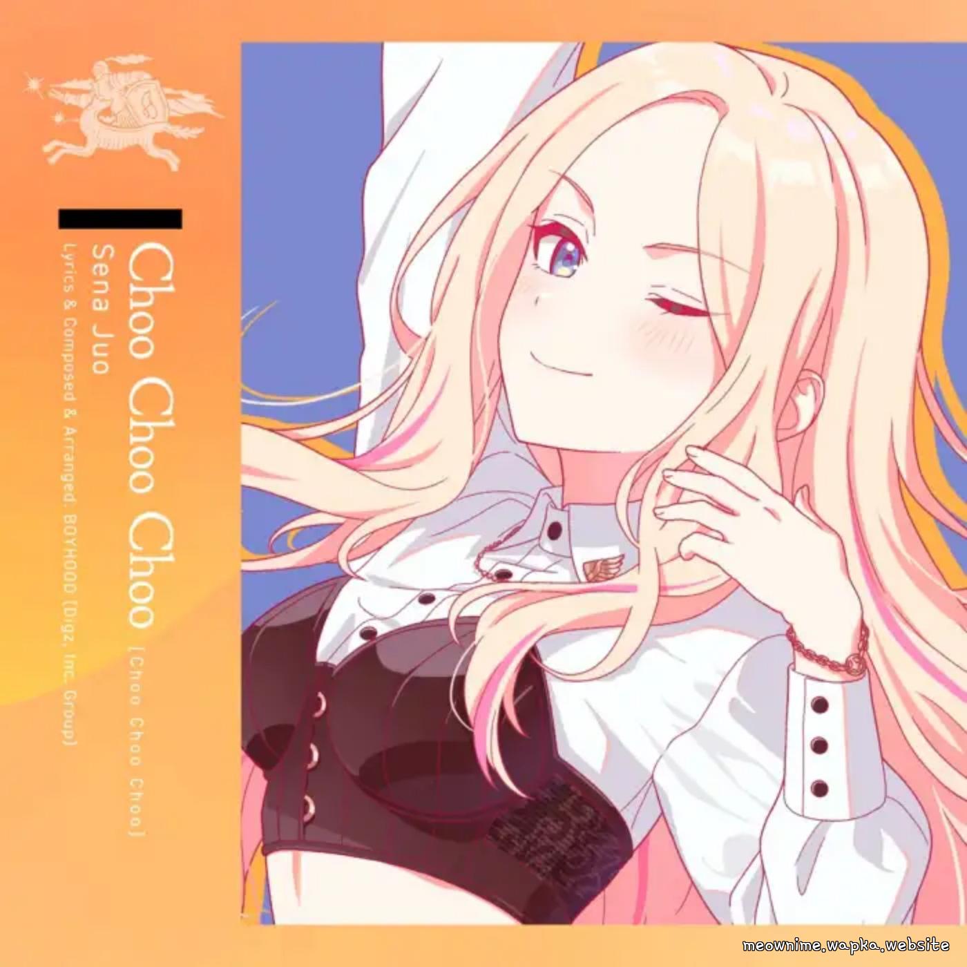 Sena Juo (CV: Mashiro Hitaka) - Choo Choo Choo [Theme Song Gakuen IDOLM@STER] cover art on Wallkpop