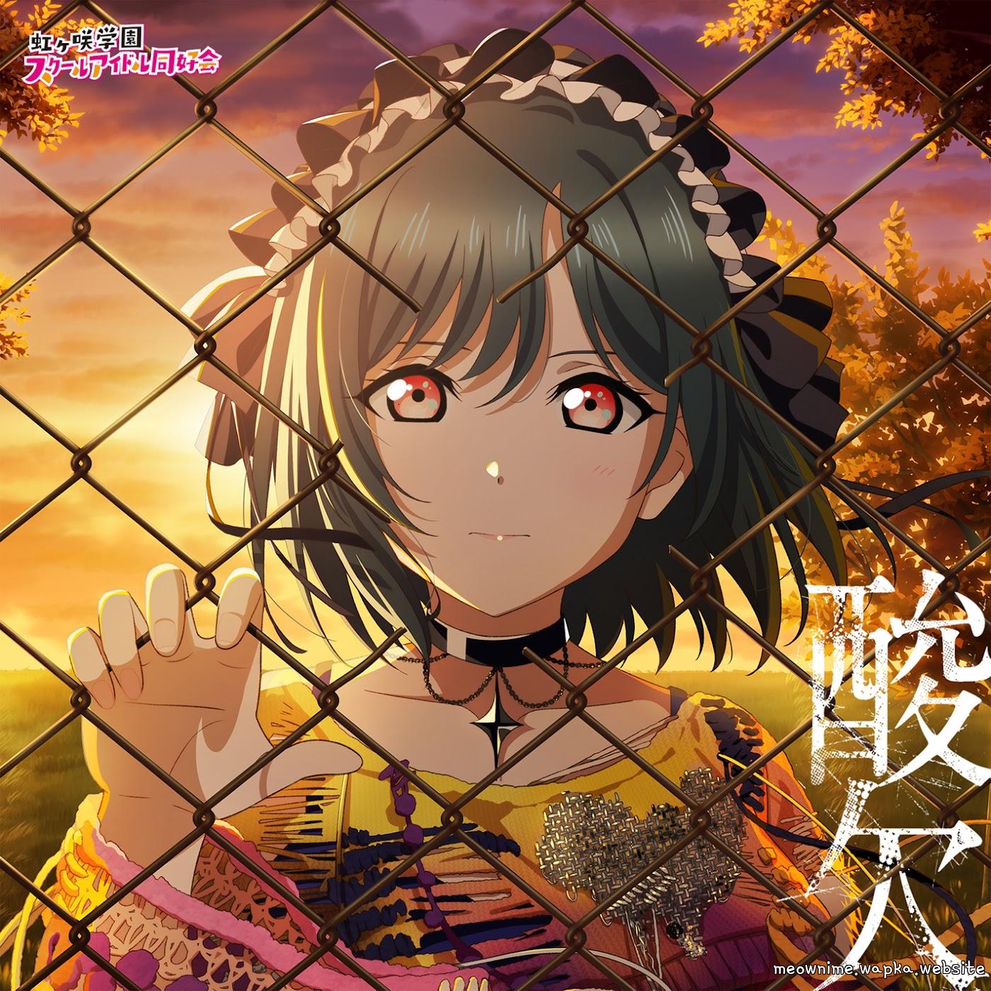 Shioriko Mifune (CV: Moeka Koizumi) - Sanketsu [Theme Song NIJIGAKU Monthly] cover art on Wallkpop