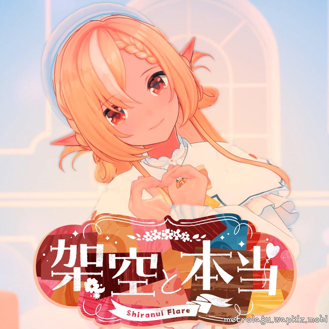 Shiranui Flare - Kakuu to Hontou [Theme Song hololive IDOL PROJECT] cover art on Wallkpop