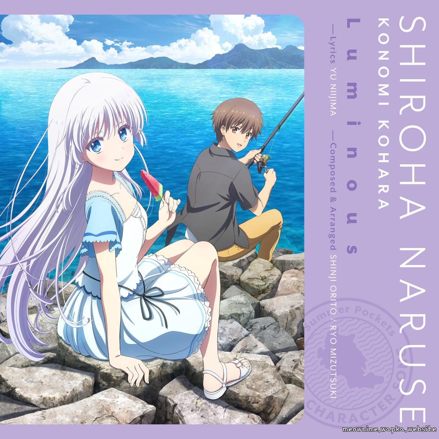 Shiroha Naruse (CV: Konomi Kohara) - Luminous [Theme Song Summer Pockets] cover art on Wallkpop