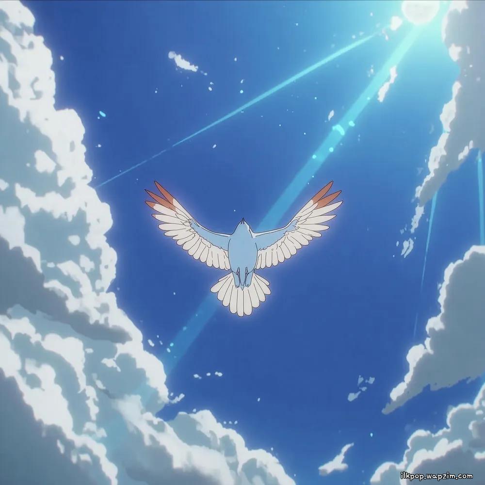 SIM JAEHYUN - Blue Bird cover art on Wallkpop