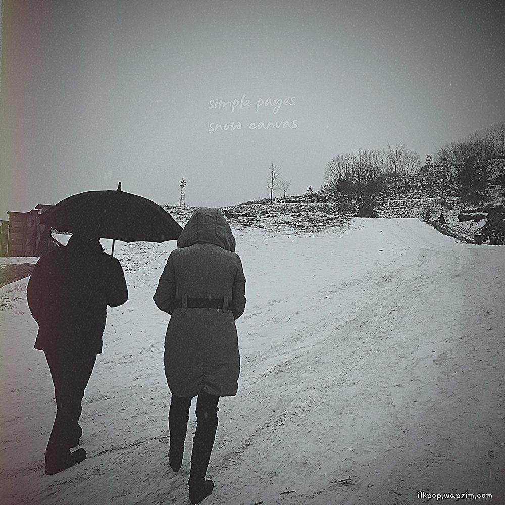 Simple Pages - 눈이 내리는 날 (Snow Canvas) cover art on Wallkpop