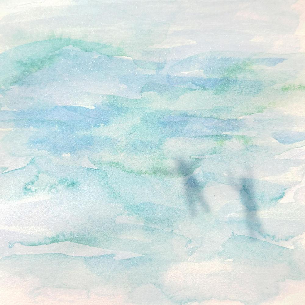 Son Yeji - 물결 (Our Waves) cover art on Wallkpop
