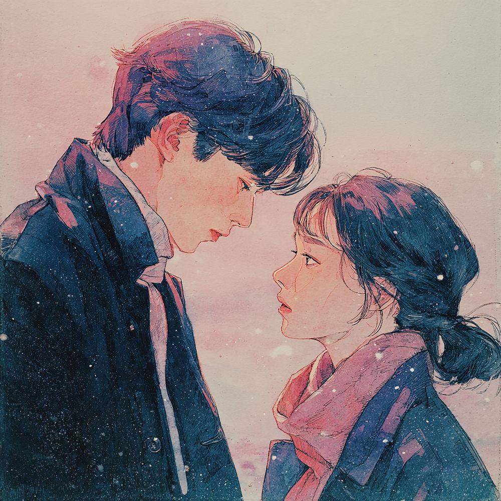 SOOSOJIN - 사랑인 듯 아닌 듯 (A Lot Like Love) cover art on Wallkpop