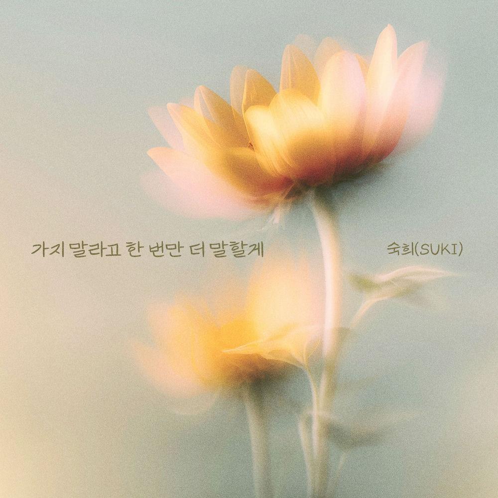 Suki - 가지 말라고 한 번만 더 말할게 (I'm telling you one last time not to go) cover art on Wallkpop